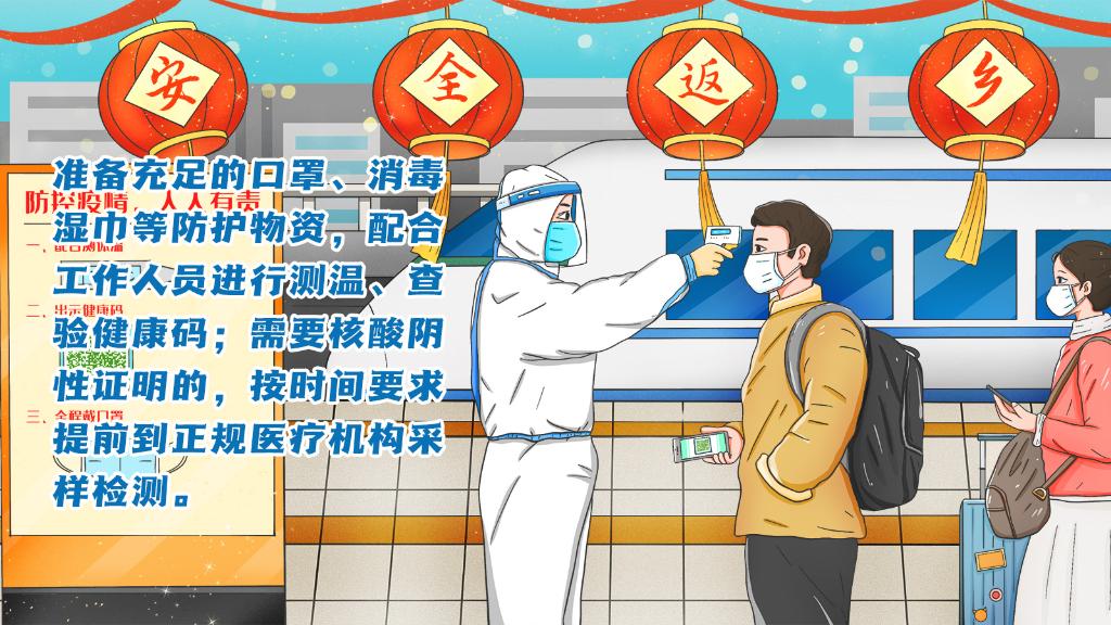 春運進行時，人在旅途如何做好防護？