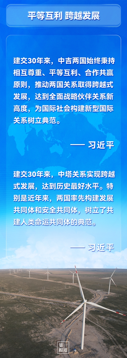 第一報道 | 建交三十年，習(xí)主席這樣評價與中亞五國關(guān)系