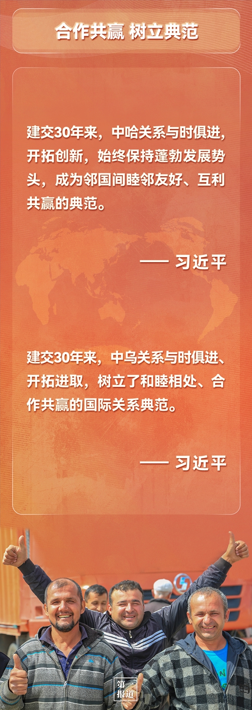 第一報道 | 建交三十年，習(xí)主席這樣評價與中亞五國關(guān)系