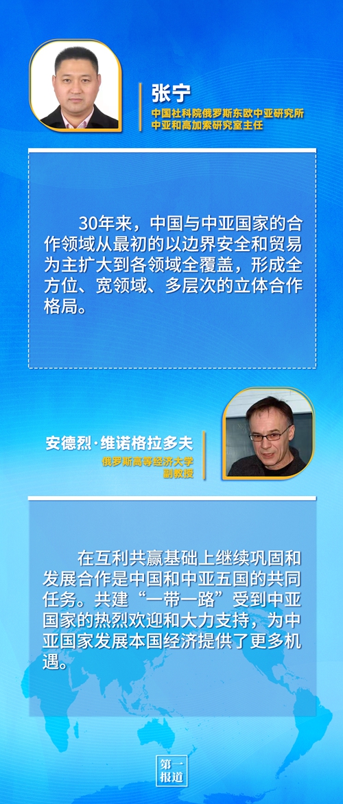 第一報道 | 建交三十年，習(xí)主席這樣評價與中亞五國關(guān)系