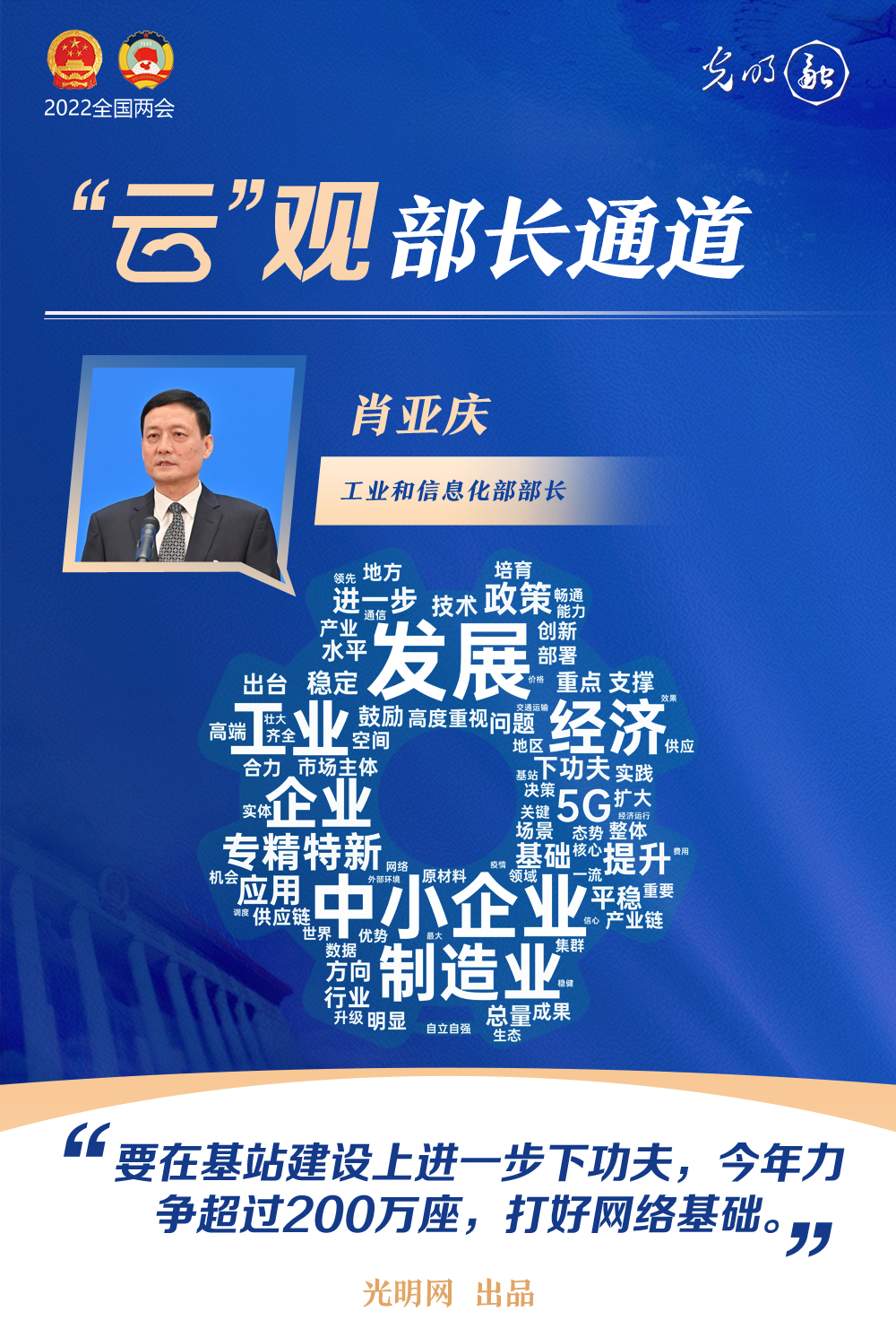 【“云”觀部長(zhǎng)通道】一組詞云海報(bào)，帶你聆聽三位部長(zhǎng)今年工作規(guī)劃