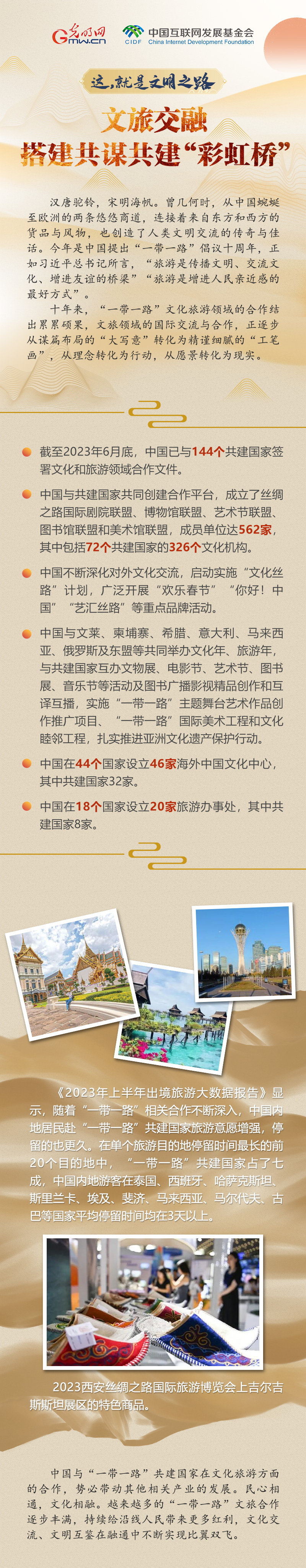 【這，就是文明之路①】文旅交融 搭建共謀共建“彩虹橋”