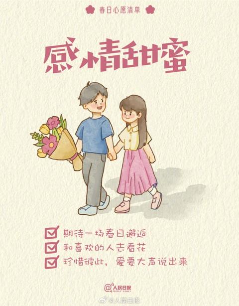 收藏打卡！領(lǐng)取你的手賬風(fēng)春日心愿清單