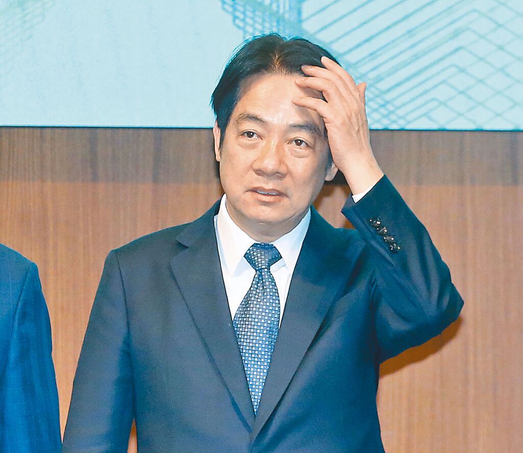 民進(jìn)黨臺(tái)灣地區(qū)領(lǐng)導(dǎo)人選舉參選人賴清德。 臺(tái)灣“中時(shí)新聞網(wǎng)”資料圖
