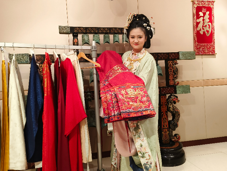 馬耳他中國文化中心的漢服展示。馬耳他中國文化中心供圖