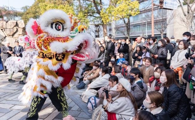 活動現(xiàn)場。中國駐大阪旅游辦事處供圖