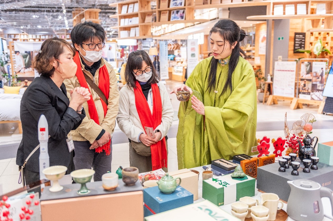 活動現(xiàn)場。中國駐大阪旅游辦事處供圖
