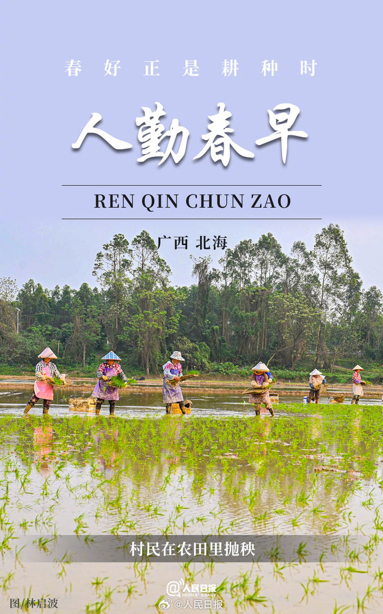 生機(jī)盎然！用課本封面打開(kāi)春耕畫(huà)卷