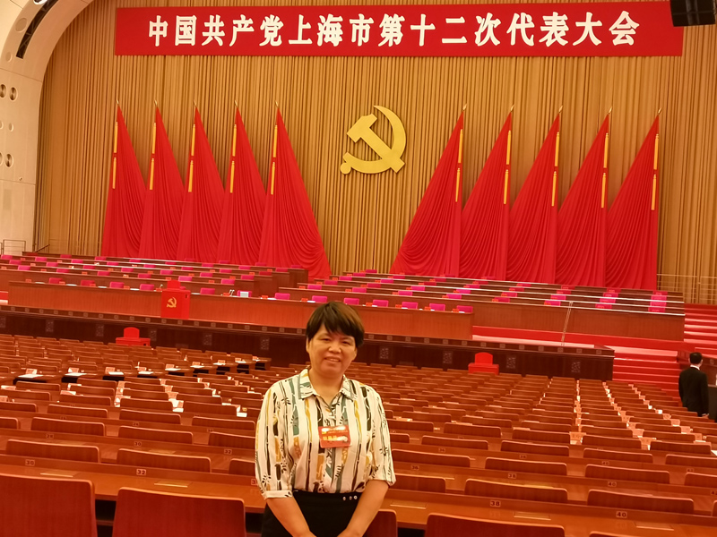黨代表施鳳。受訪者供圖