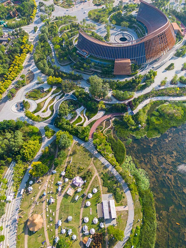 北京世園公園露營文化節(jié)開幕。張立峰攝