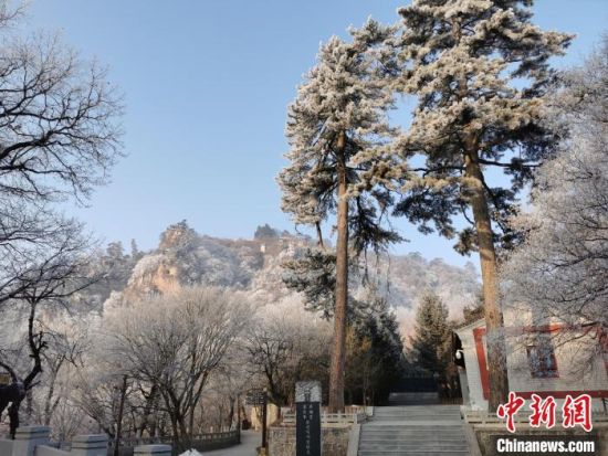 圖為崆峒山冬日美景。(資料圖) 徐振華 攝