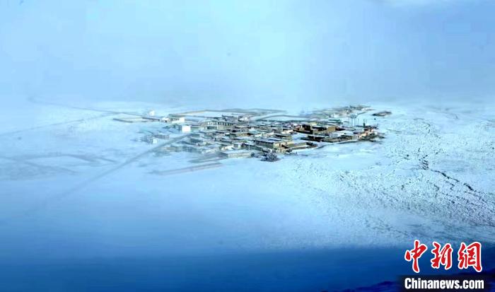 圖為普瑪江塘鄉(xiāng)冬季村景?！±丝ㄗ涌h網(wǎng)信辦供圖