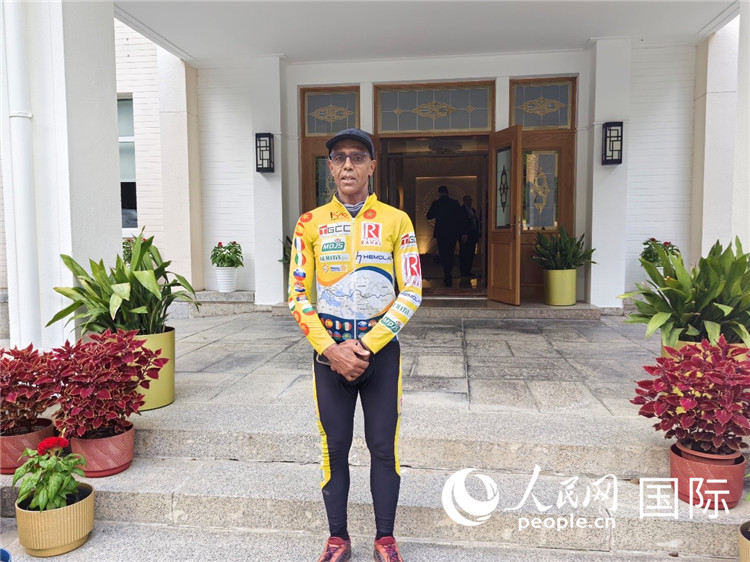 9月6日，卡里姆·穆斯塔在摩洛哥駐華大使官邸。人民網(wǎng)記者 王晶攝