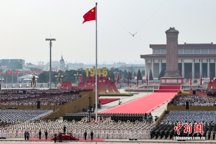 9月3日，紀(jì)念中國(guó)人民抗日戰(zhàn)爭(zhēng)暨世界反法西斯戰(zhàn)爭(zhēng)勝利80周年大會(huì)在北京天安門廣場(chǎng)隆重舉行。<a target='_blank' href='/'><p  align=