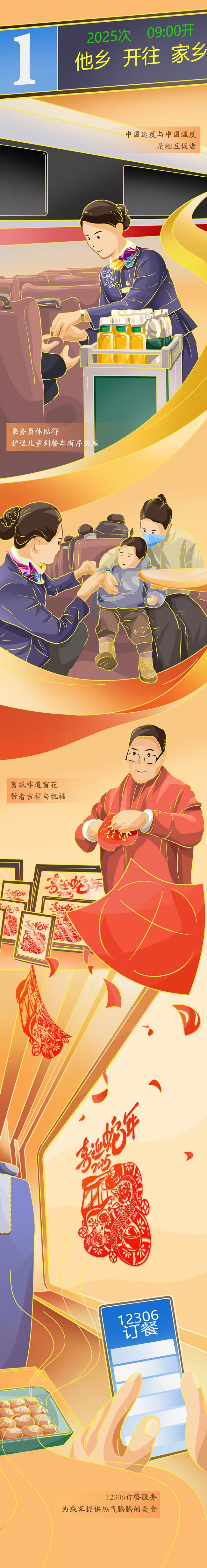 【巳巳如意萬象新】漫評(píng)丨春運(yùn)“智變”，看熱氣騰騰的中國(guó)