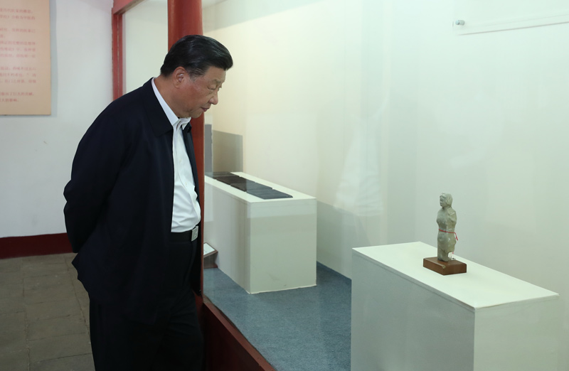 2021年5月12日，習(xí)近平總書記在南陽市考察東漢醫(yī)學(xué)家張仲景的墓祠紀(jì)念地醫(yī)圣祠。