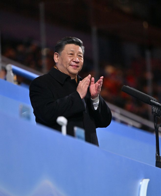 2022年3月4日晚，北京2022年冬殘奧會(huì)開幕式在國(guó)家體育場(chǎng)隆重舉行。習(xí)近平主席出席開幕式并宣布北京2022年冬殘奧會(huì)開幕。