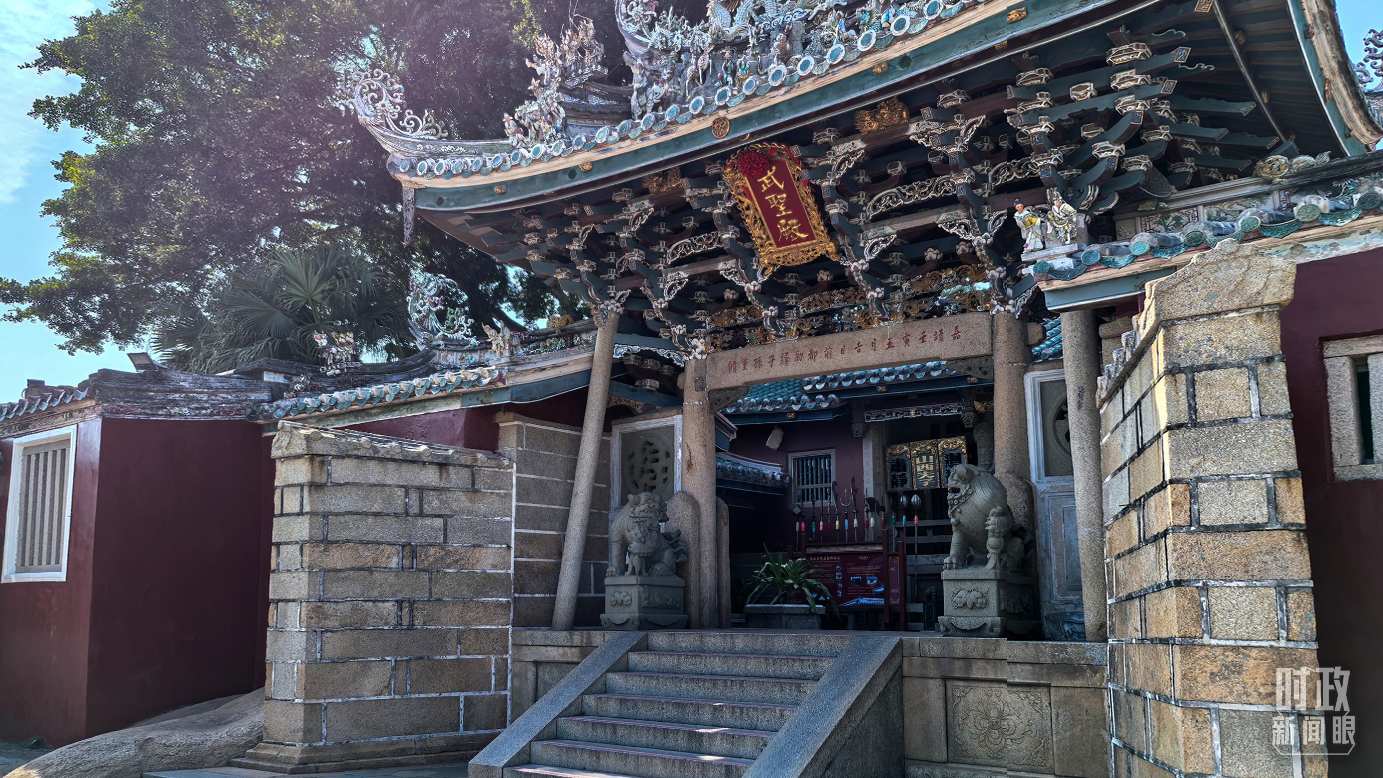 △關(guān)帝文化產(chǎn)業(yè)園。（總臺(tái)央視記者陸泓宇拍攝）