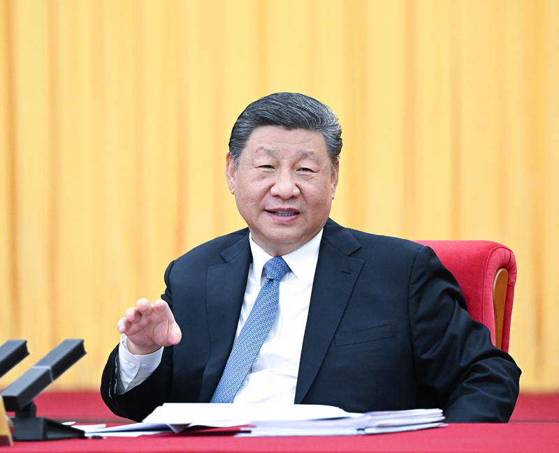 2025年3月6日，習近平總書記看望參加全國政協(xié)十四屆三次會議的民盟、民進、教育界委員，并參加聯(lián)組會。