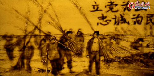 【沙畫】風好正揚帆，起航新時代